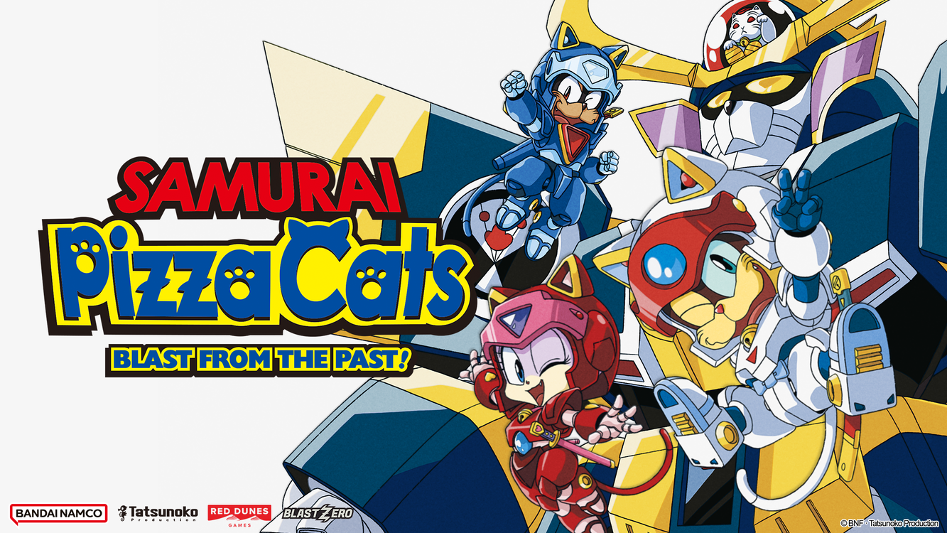 Demo jogável de Samurai Pizza Cats será apresentada na Tokyo Game Show 2026